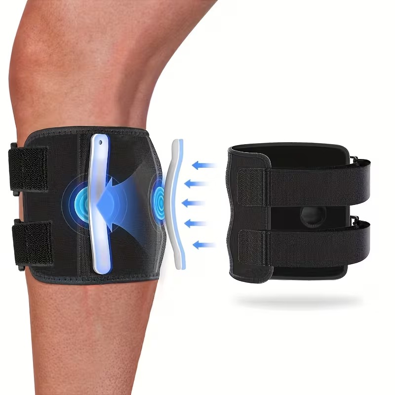 Sciatic-Area Compression Support Brace with Pressure Pads